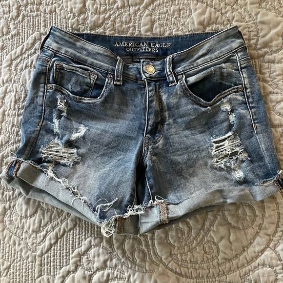 American eagle midi jean shorts - Picture 1 of 3